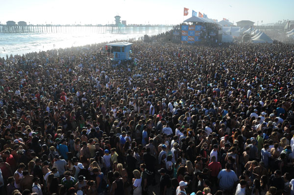 Coastal Carnage 2011: the crowd